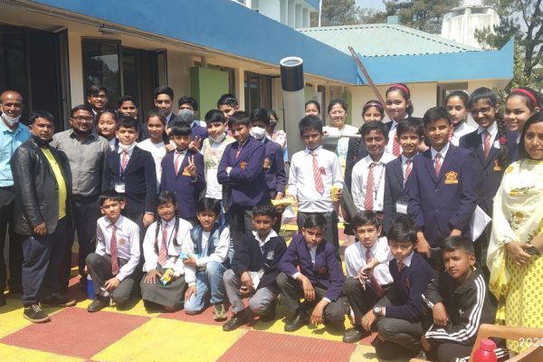 Students from Army Public School, Umroi Cantt, Meghalaya visits NESAC