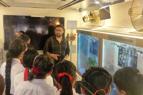 Space on Wheel Bus Exhibition under AKAM, Sep 2022